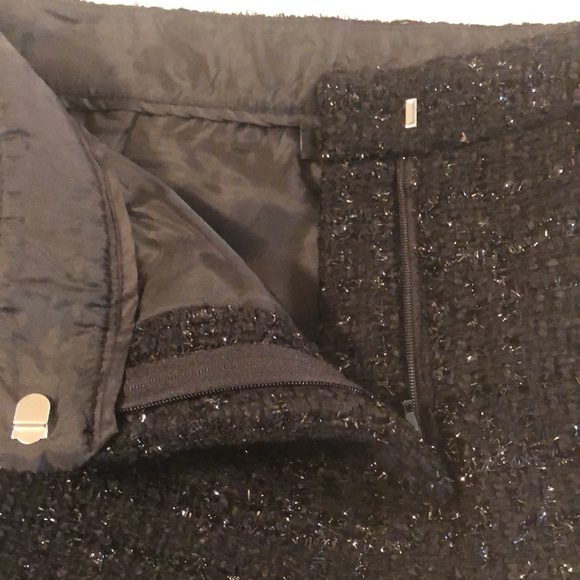 NWOT Leo meets Virgo Tweed Sparkle Thread Shorts Size Medium - Picture 5 of 11